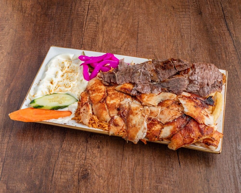 Mixed Shawarma Plate