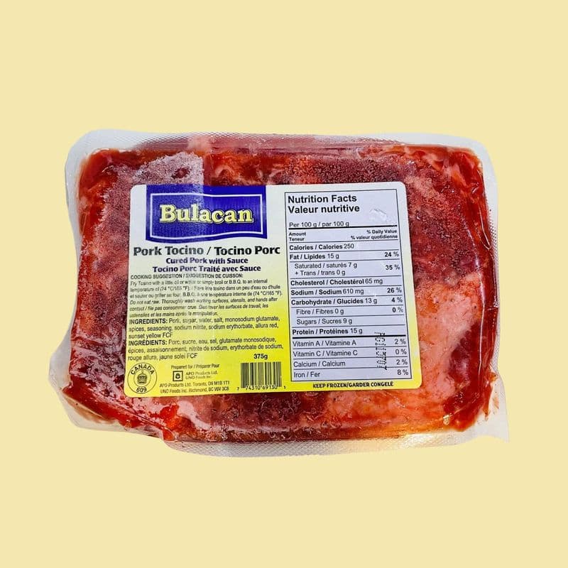 Bulacan Cured Pork Tosino 375g