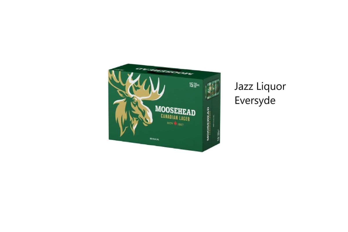 MOOSEHEAD LAGER CANS (1 x 15×355ML )