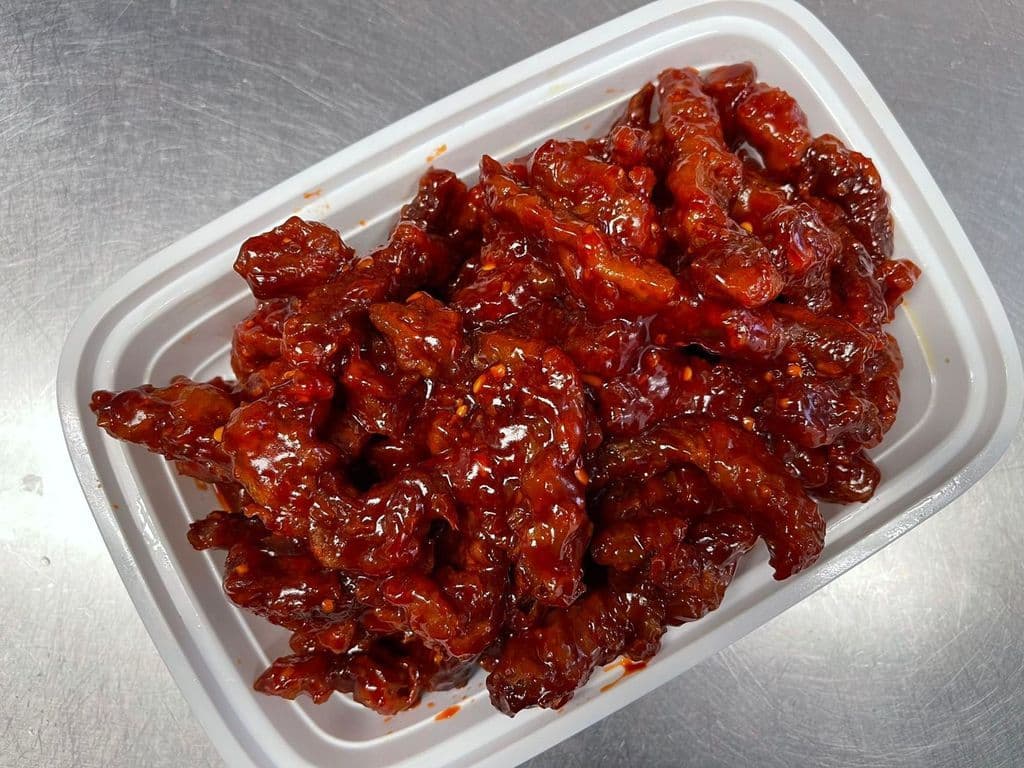 35. Crispy Szechuan Beef