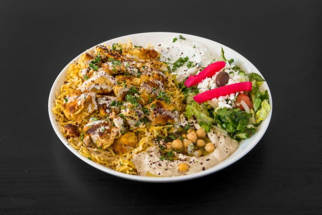 Shish Tawouk Platter