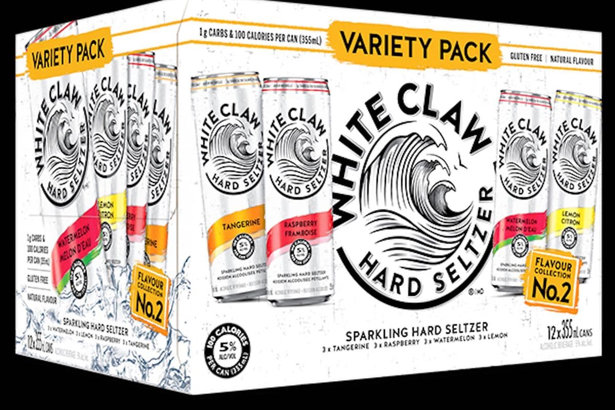 WHITE CLAW VARIETY 12 PACK #2 (12 x 355ML)