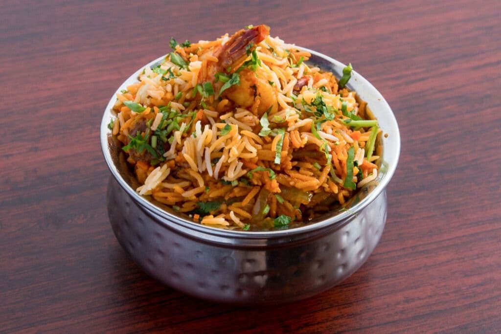 Shrimp Biryani
