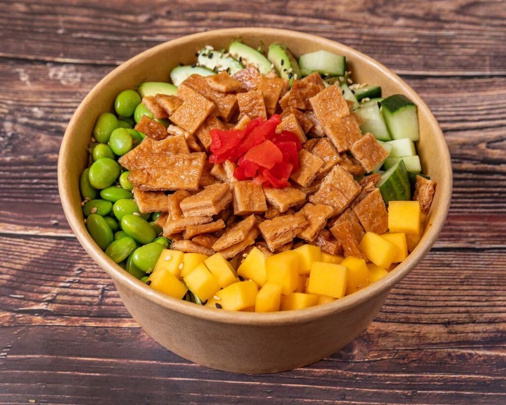 Poke tofu sucré / Sweet Tofu Poke