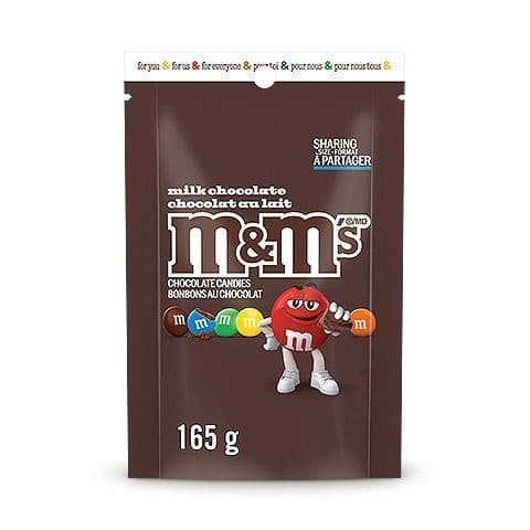 M&M Milk Chocolate 165g.