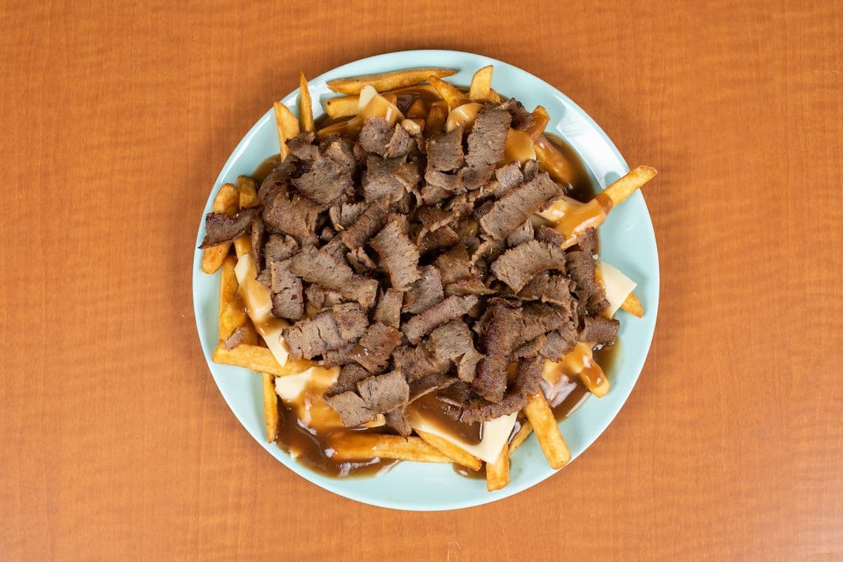 Poutine with Gyro