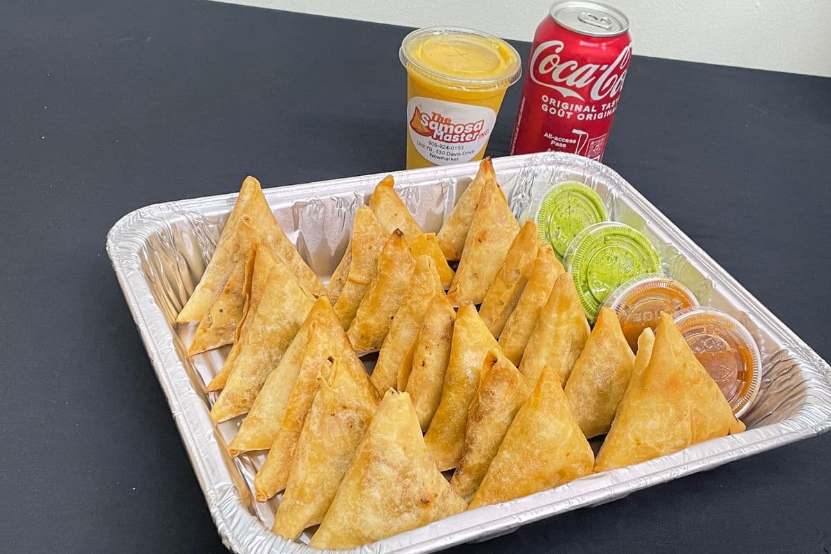 Meat Samosa Platter