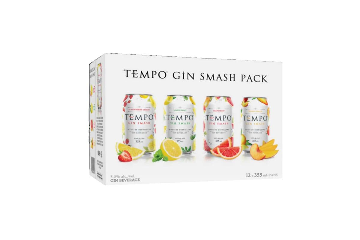 115716. TEMPO GIN SMASH MIX (12 x 355ML (CANS))