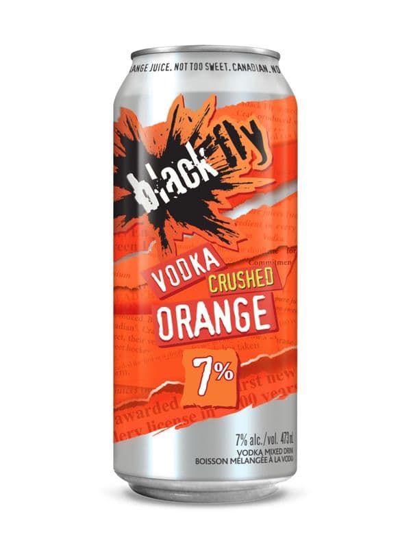 Black Fly Crushed Orange (1 x 473 ml)
