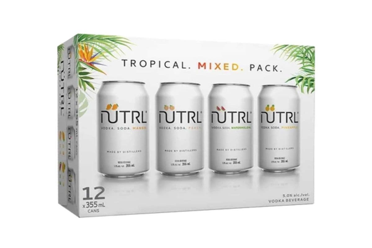Nutrl Tropical Mixer-12PK (12 x 355ml)