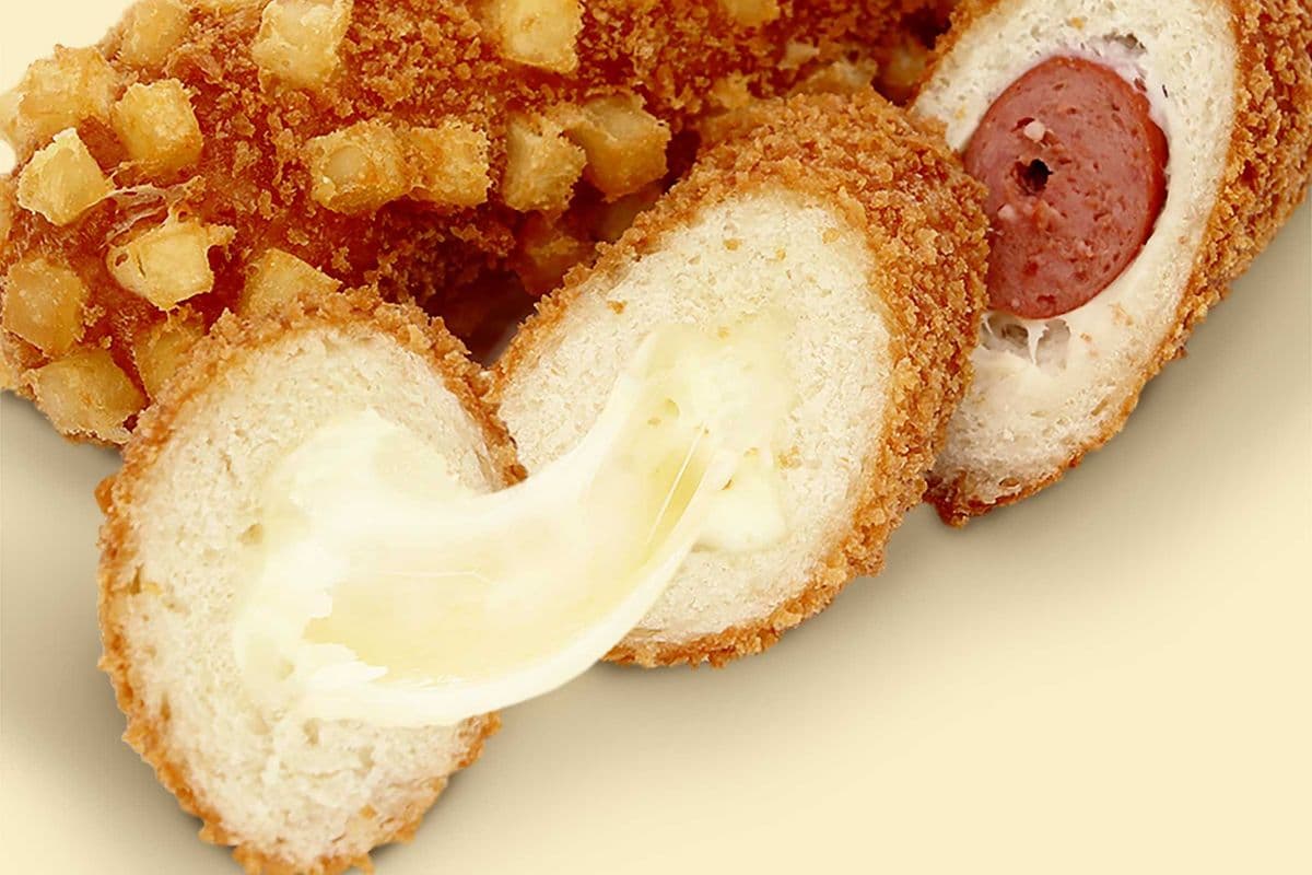 Half and Half Corn Dog
