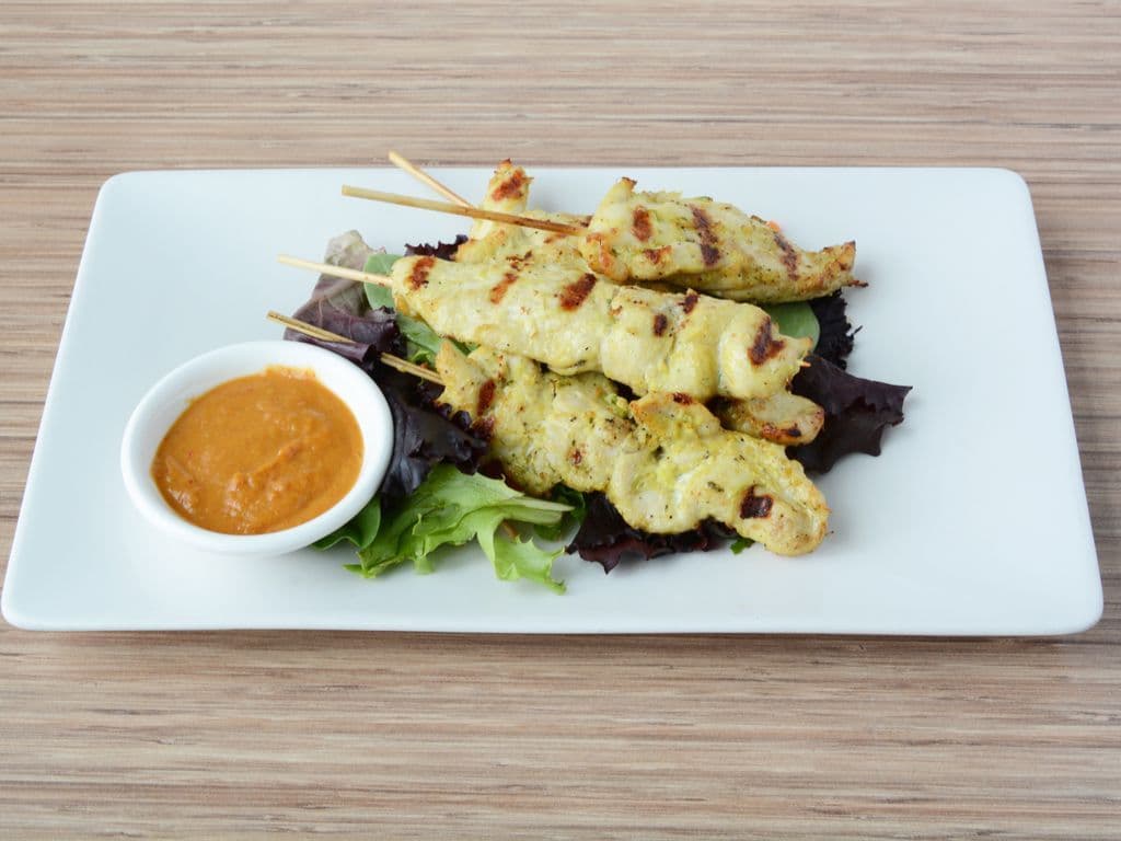 12. Satay Chicken Skewers
