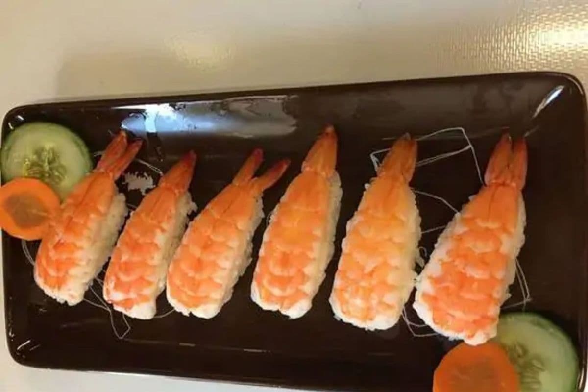 Fresh Shrimp Sushi