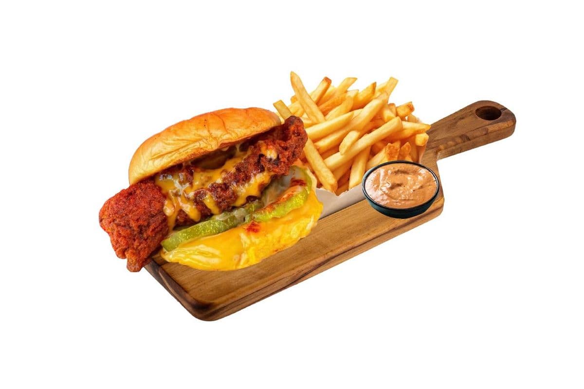 CHKN #1: 1 Slider With Fries