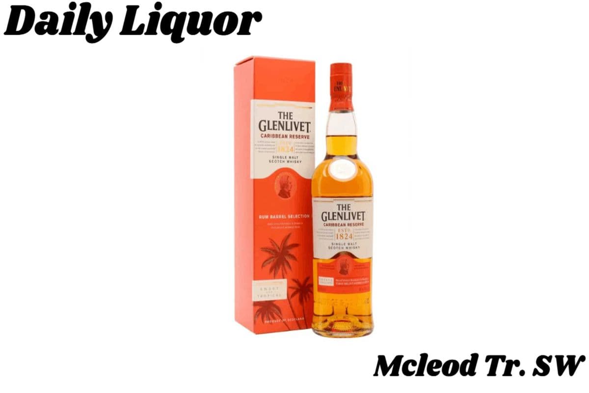 GLENLIVET CARRIBEAN RESERVE 750 ML (1 x 750 ML)
