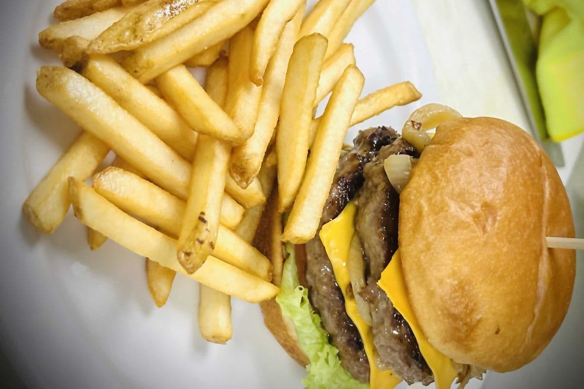 Canadian Dinner Double Burger