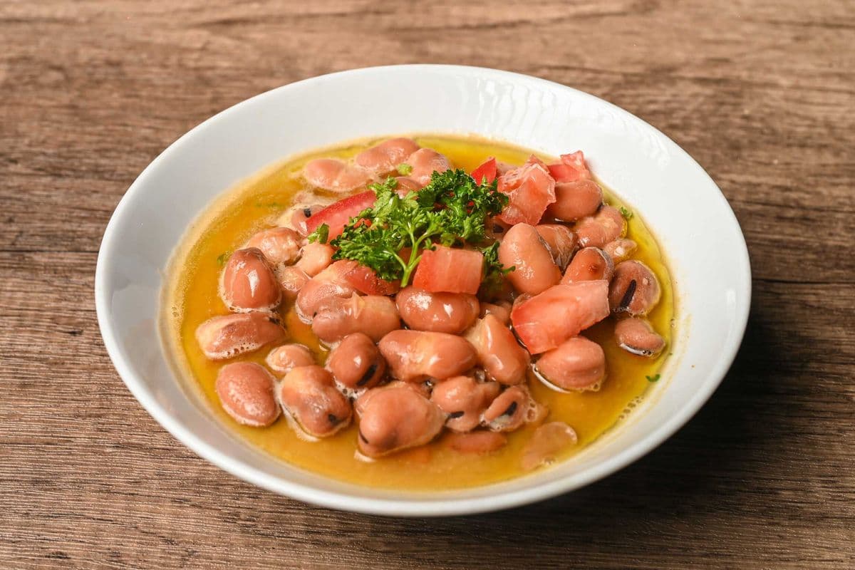Pois chiches, huile et citron / Chickpeas, Oil, and Lemon