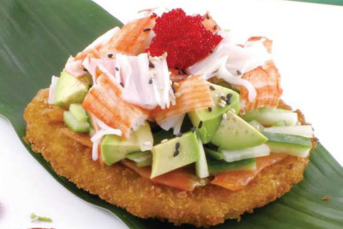 110. Pizza sushi (4 mcx) / Sushi Pizza (4 pcs)