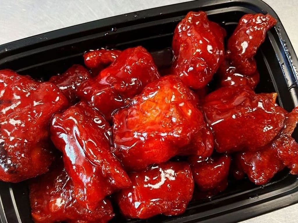 61b. Breaded Spare Ribs with Sweet & Sour Sauce