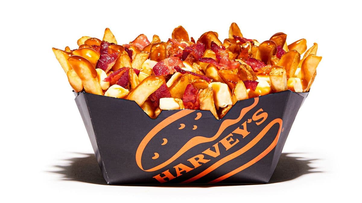 Poutine Bacon double fromage, grand format