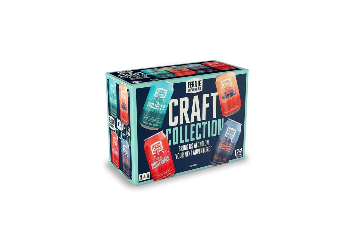Fernie Brewing Variety Pack (12 Pack) (12 x 355ML)