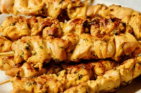 6. Satay Chicken Skewers (3 pcs)