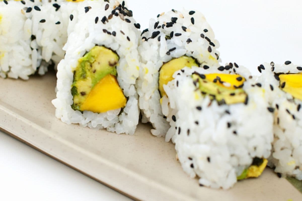 Salmon Mango Avocado Roll