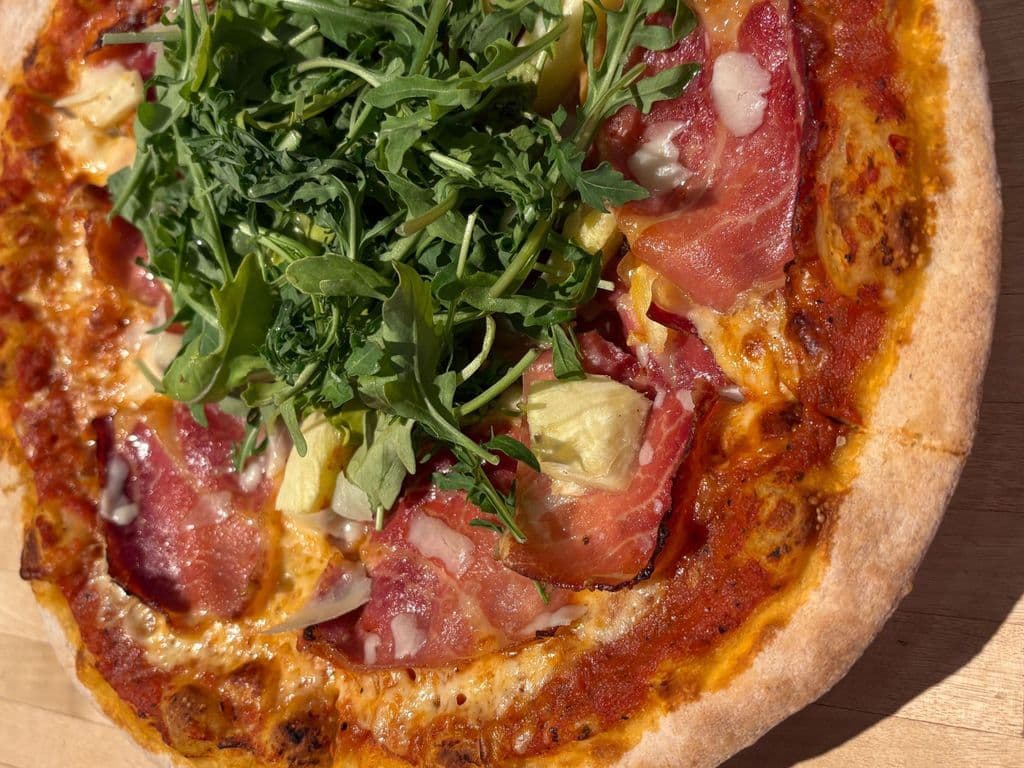 Cured Ham and Pineapple 8”