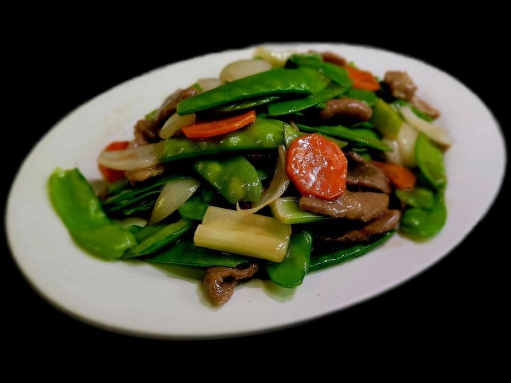 Beef with Pea Pods