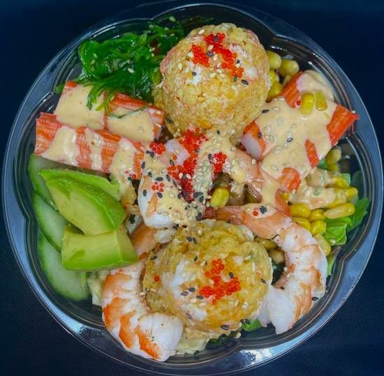 19. Poké Crabe et Crevette / Poké Crab and Shrimp