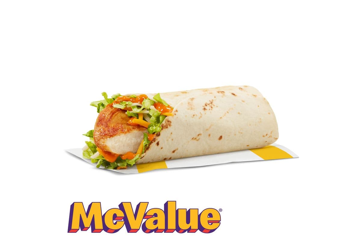 Spicy Buffalo Chicken Snack Wrap with Grilled Chicken [240.0 Cals]