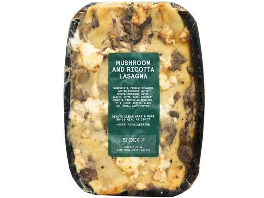 Mushroom & Ricotta Lasagna