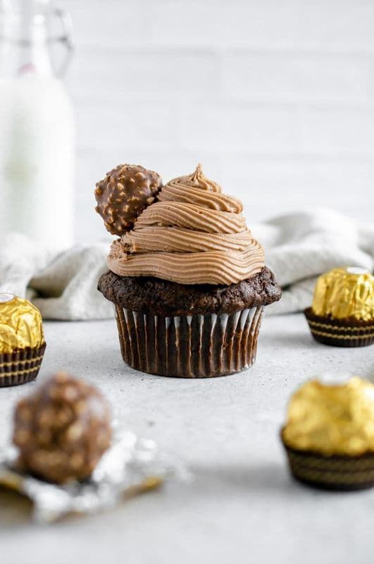 Fererro Rocher Cupcake