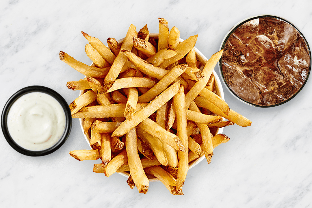 Trio Frites à la Truffe / Single Dipper Combo with Truffle Aioli