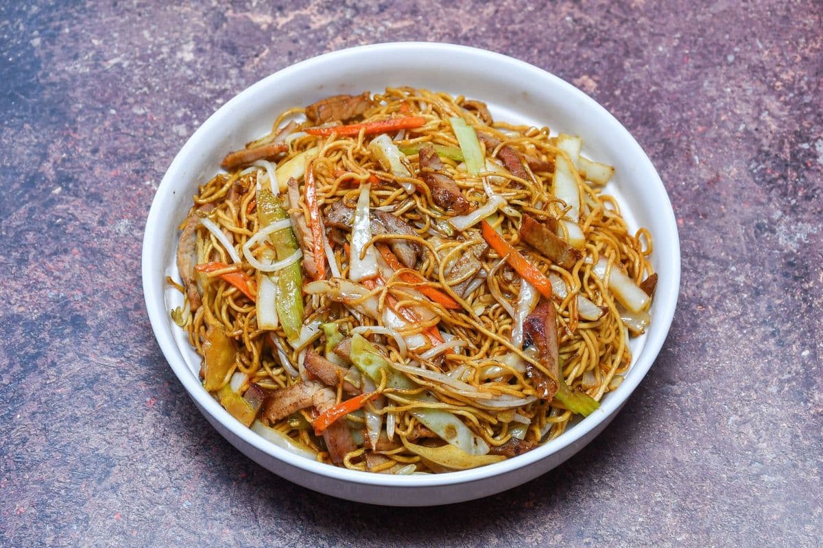 BBQ Pork Lo Mein
