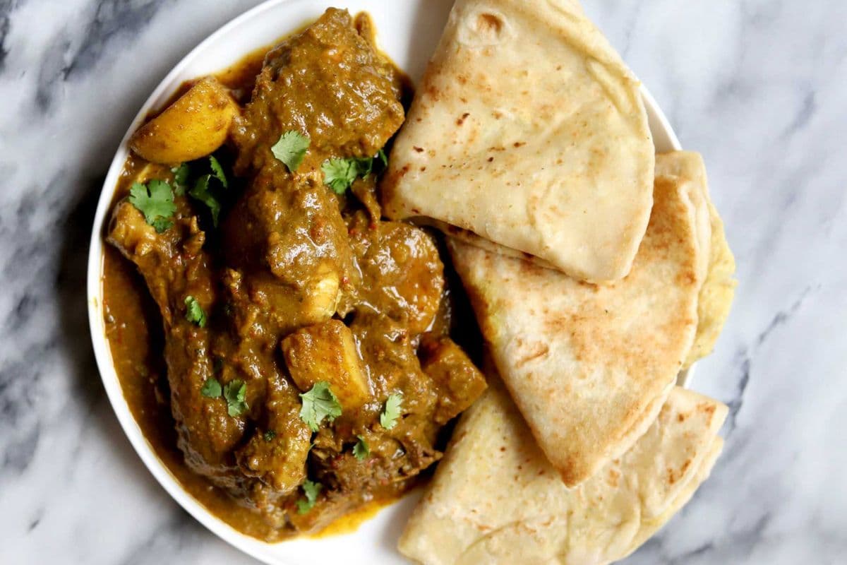 Curry Chicken Roti