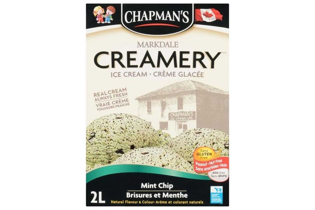 Chapmans Ice-cream – Mint Chip (2 L)
