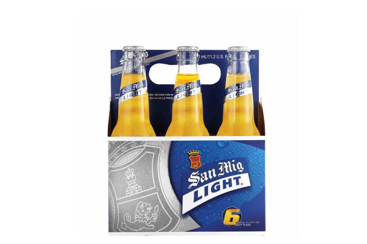 San Miguel Light Lager (6 x 330ml)