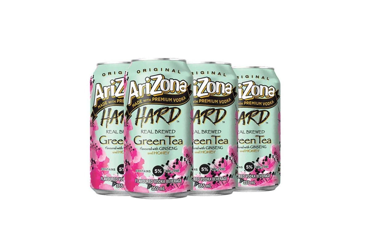 77035 Arizona Hard Green Tea (6 x 355ml)