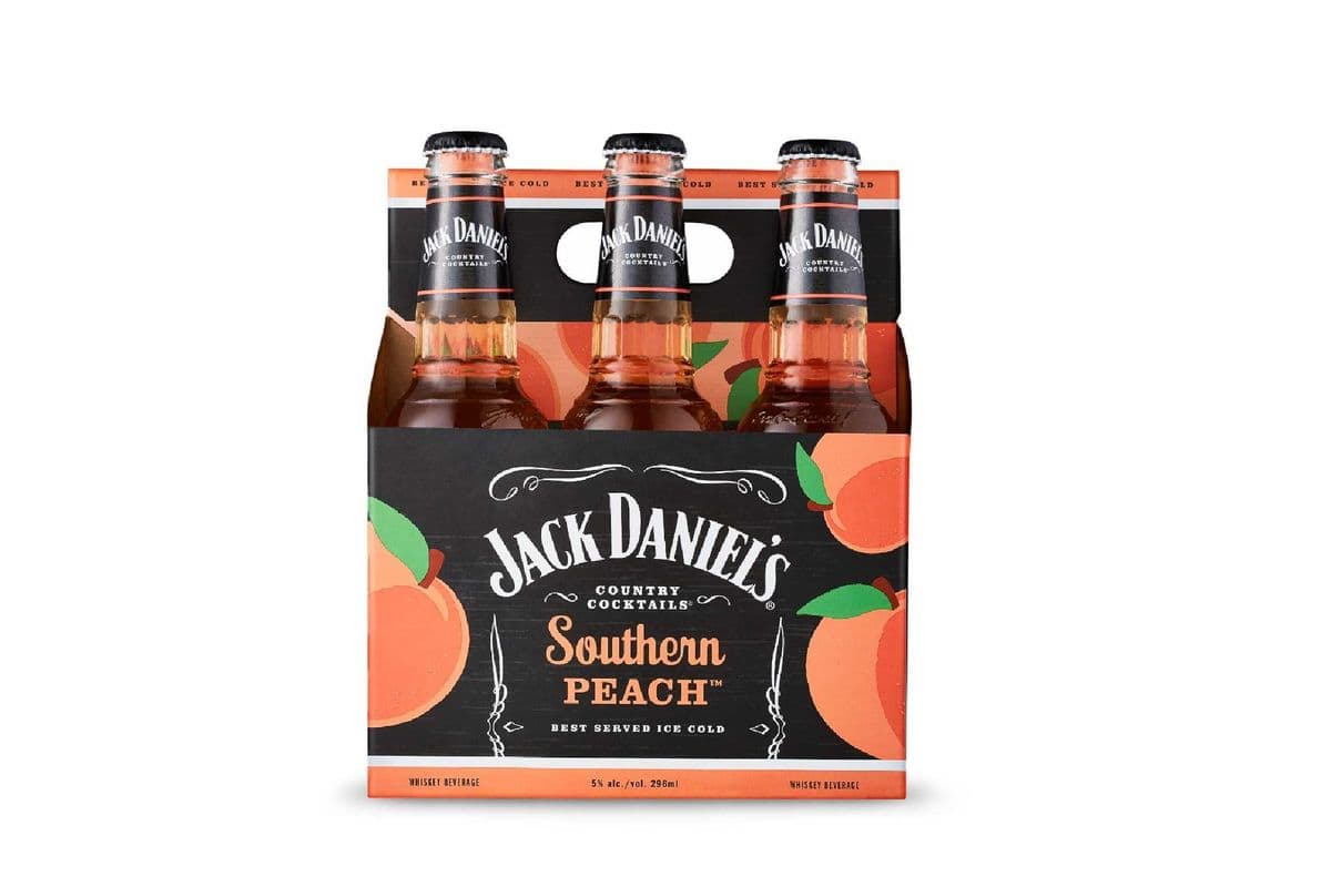 Jack Daniels Country Cocktails - Southern Peach(6 Pack) (6 x 6x355)