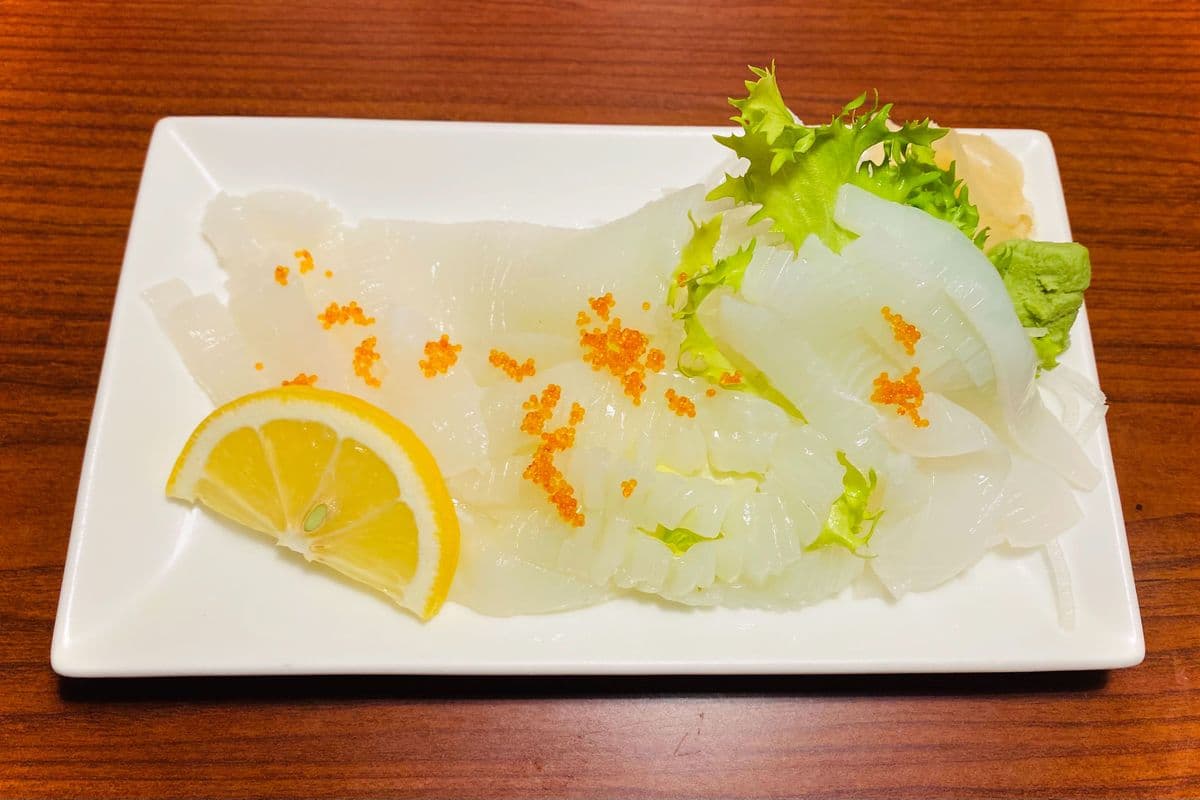 Ika Sashimi (8 pcs)