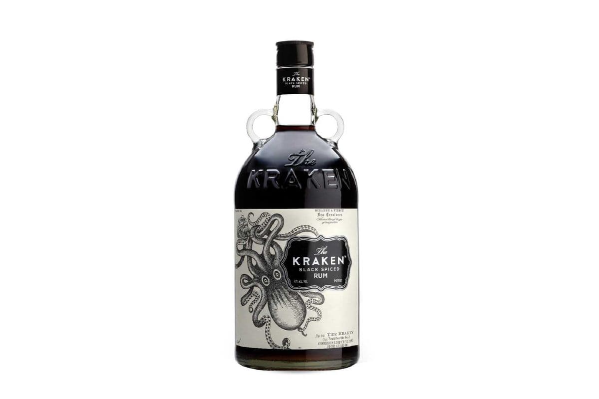The Kraken Black Spiced Rum 1750ML (1 x 1.75 L)