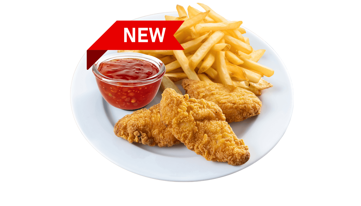 CRISPY CHICKEN STRIPS & FRIES
