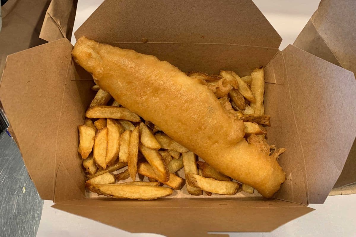 NEW Blue Cod and Chips