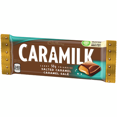 Caramilk Caramel Salé 50g / Caramilk Salted Caramel 50g