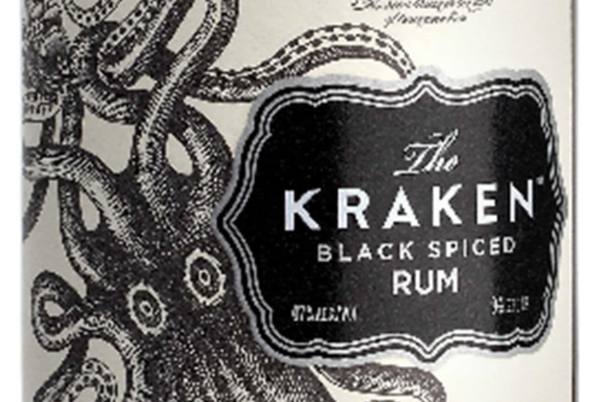 KRAKEN BLACK SPICED RUM 750 ML (1 x 750 ML)