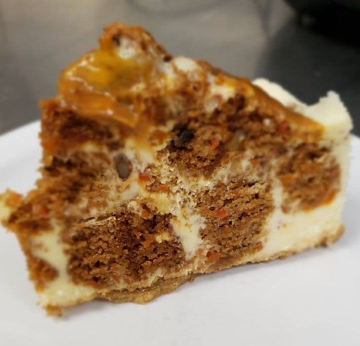 Carrot Caramel Cheesecake