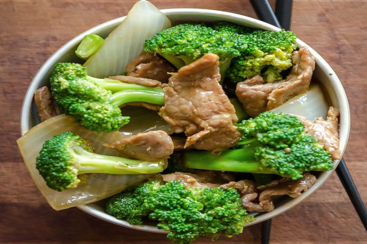 Sliced Beef and Broccoli