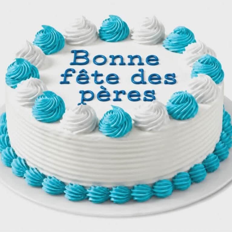 Gâteau classique fête des pères / Classic Father's Day Cake