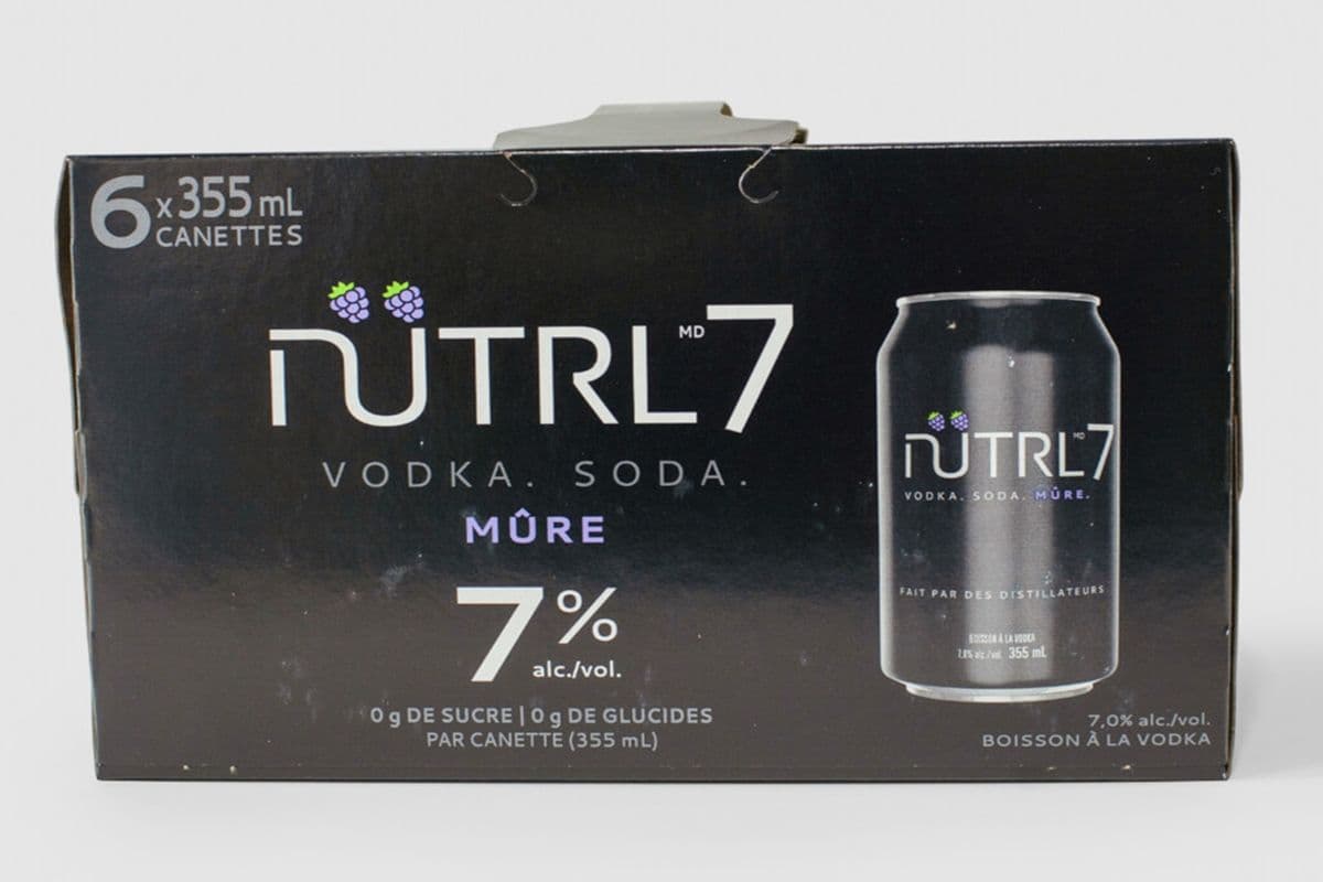 Nutrl 7% Blackberry (1 x 6 pk)